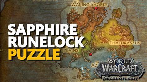 Strange Sapphire is located west to Ironhold Harbor's main entrance. . Sapphire runelock wow